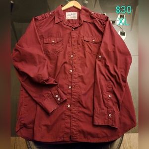 XL Chalk dress shirt